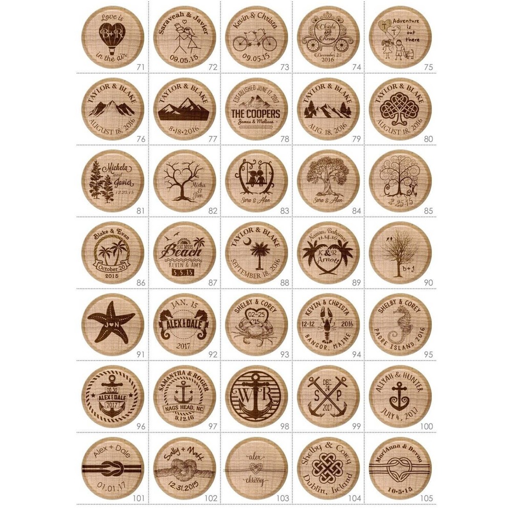 100 Standard Outdoor Wine Bottle Stoppers | Wine Gift Ideas (without bag)